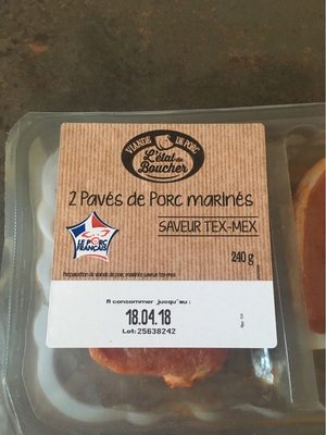 Paves de porc marines