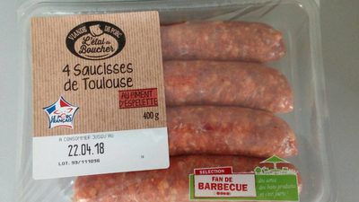 Saucisse de Toulouse au piment d'Espelette