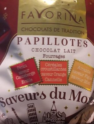 Papillotes chocolat lait