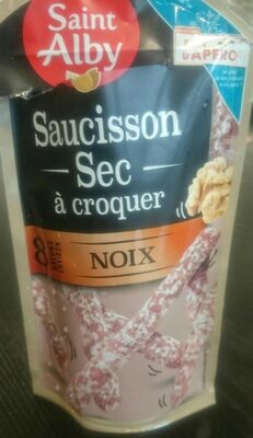 Saucisson sec à croquer aux noix