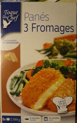 Panés 3 Fromages front packaging
