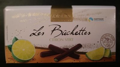Les Bûchettes citron vert front packaging