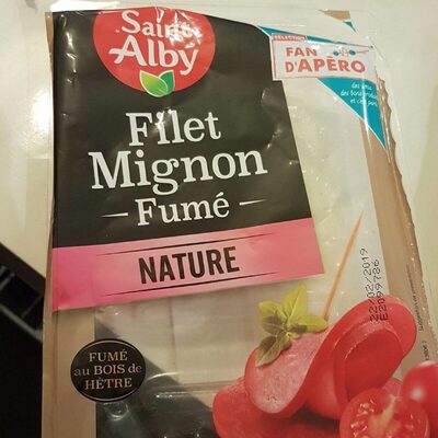 Filet mignon fumé nature