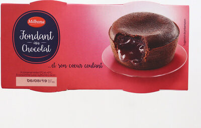 Fondant au chocolat cœur coulant