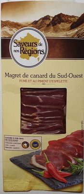Magret de canard du Sud-Ouest fumé & au piment d'Espelette