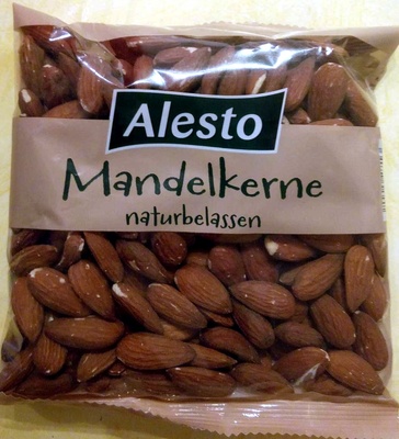 Mandelkerne naturbelassen