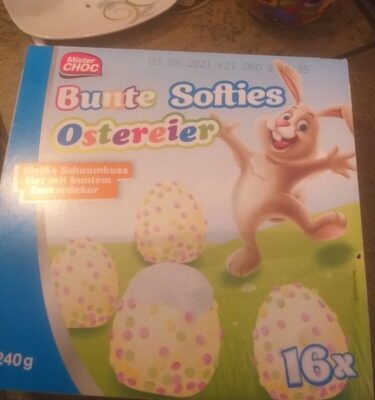 Bunter Softies Ostereier