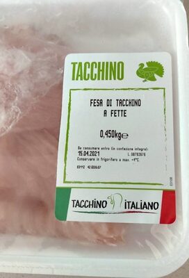 Fesa di tacchino a fette