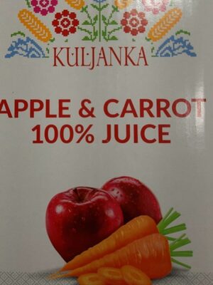 Apple & carrot 100% juice