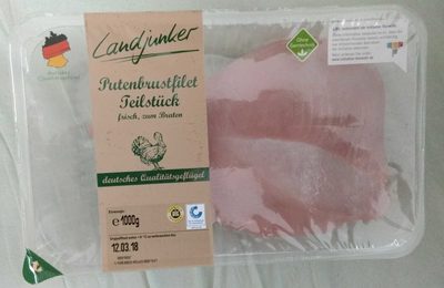 Putenbrustfilet Teilstück front packaging