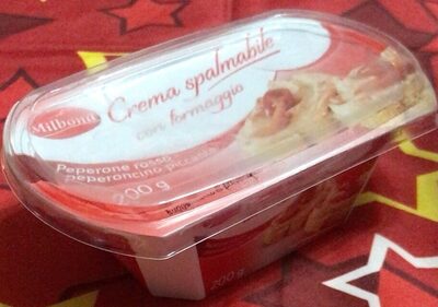 Cream spread front packaging