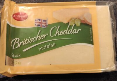 Britischer Cheddar mittelalt