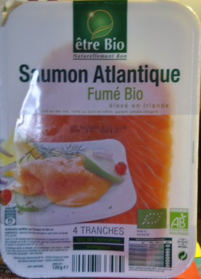Saumon Atlantique fumé bio