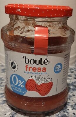 Mermelada fresa extra 0%azúcares añadidos