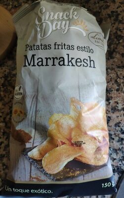 Patatas fritas estilo Marrakesh front packaging