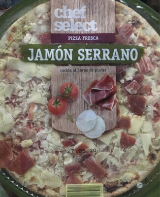 Pizza fresca Jamon Serrana