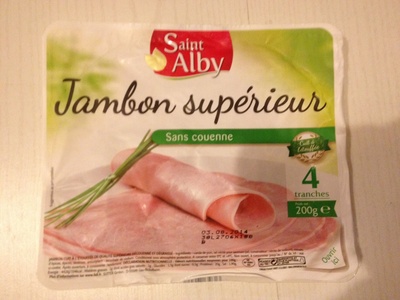 Jambon supérieur Sans couenne front packaging