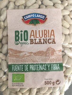 Alubia Blanca BIO front packaging