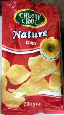 Chips gesalzen