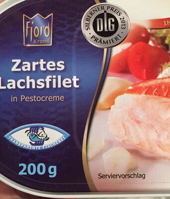 Zartes Lachsfilet front packaging