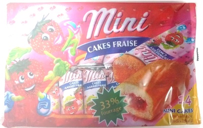 Mini Cakes Fraise
