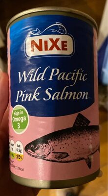 Wild pacific pink salmon