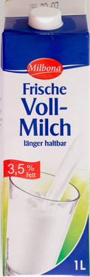 Frische Vollmilch