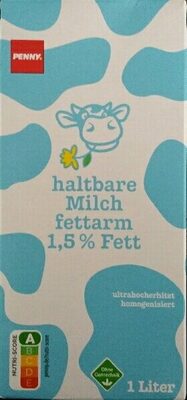 Haltbare Milch fettarm 1,5% Fett