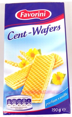 Gaufrettes à la vanille