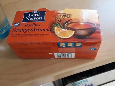 Rooibos orange front packaging