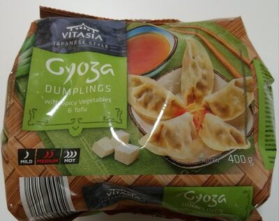 Gyoza Dumplings with Spicy Vegetables & Tofu