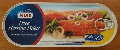 Fisch, Bratheringsfilets front packaging