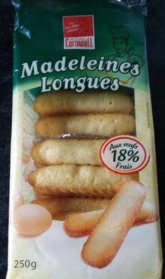 Madeleines Longues front packaging