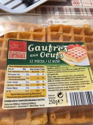 Gaufres aux oeufs
