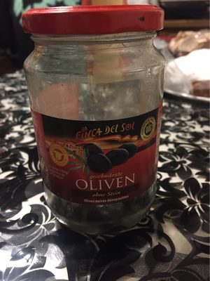 Finca Del Sol Spanische Oliven, Schwarz, Ohne Stei...