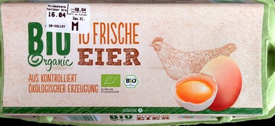 Frische Bio Eier