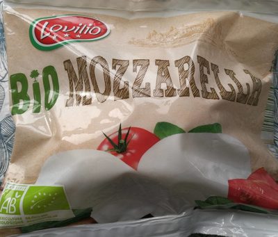 Bio Mozzarella front packaging