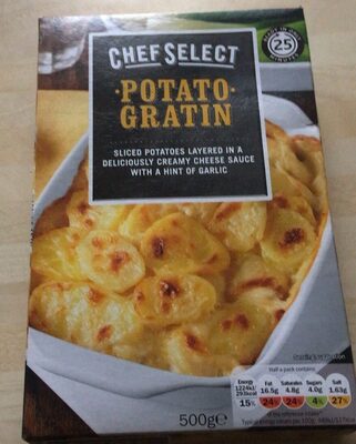 Potato Gratin front packaging