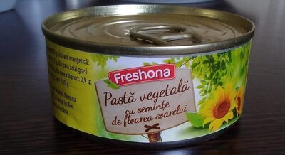 Pasta vegetala front packaging