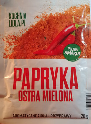 Papryka ostra mielona