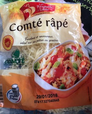 Comté rapé