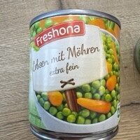 Erbsen mit Möhren - extra fein -