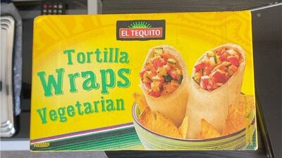 Tortilla wraps vegetarian