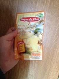 Sauce moutarde de Dijon front packaging