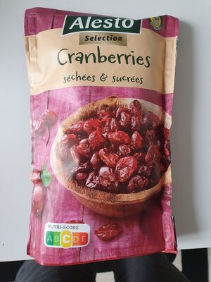 Cranberries dried & sugared