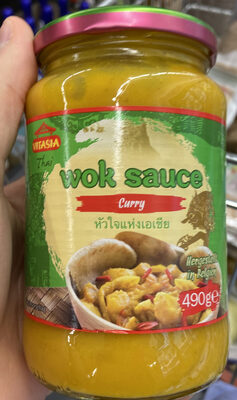 Wok Sauce Curry front packaging