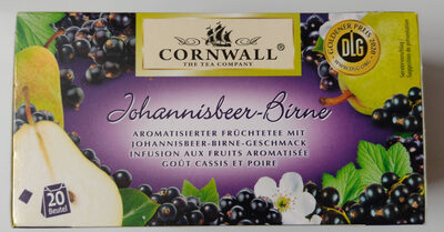 Infusion cassis poire