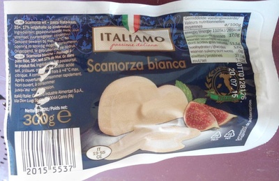 Scamorza bianca front packaging