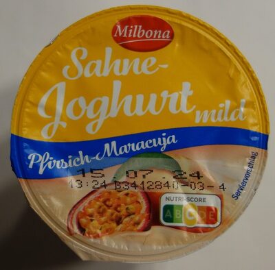 Yogur Gourmet Melocotón y Maracuyá