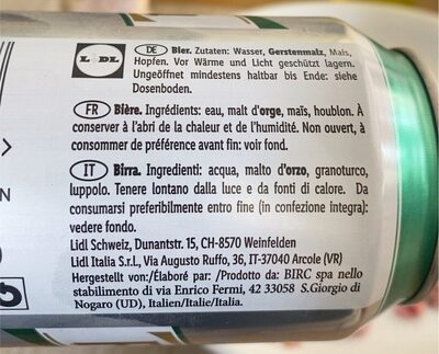 Birra Finkbräu Lager